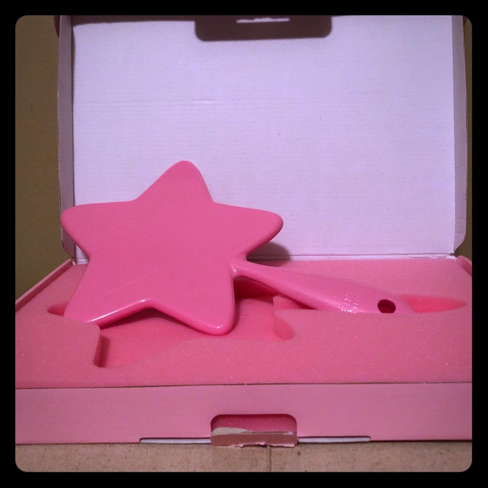 Jeffree Star baby pink hand mirror